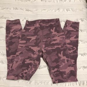 LULULEMON Align Pink Camo Size 2